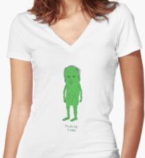 Picolas Cage Women's Fitted V-Neck T-Shirt