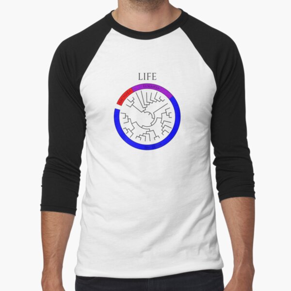 Circular Tree of Life Baseball ¾ Sleeve T-Shirt