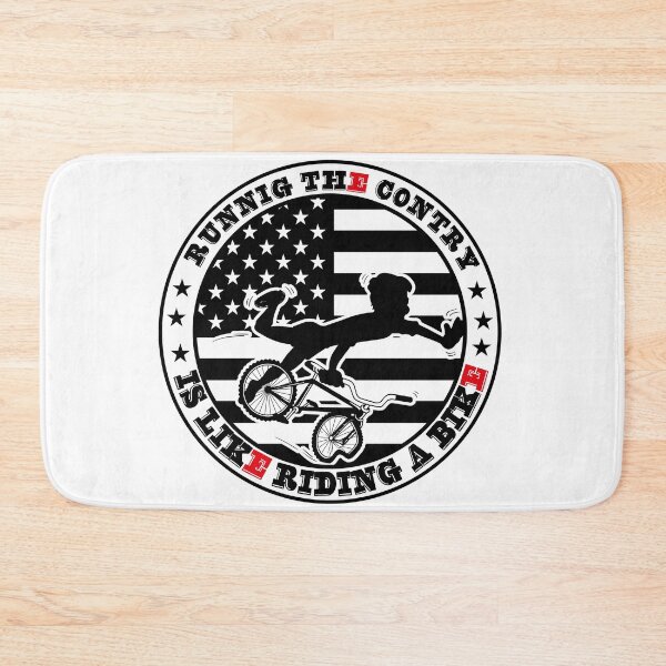Item preview, Funny Sarcastic Running The Country Is Like Riding A Bike designed and sold by diixtarshop.