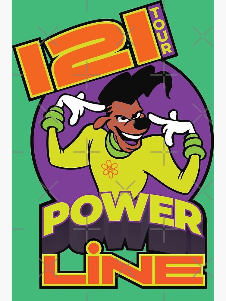 "Powerline I2I Tour" Poster for Sale by Nazonian | Redbubble