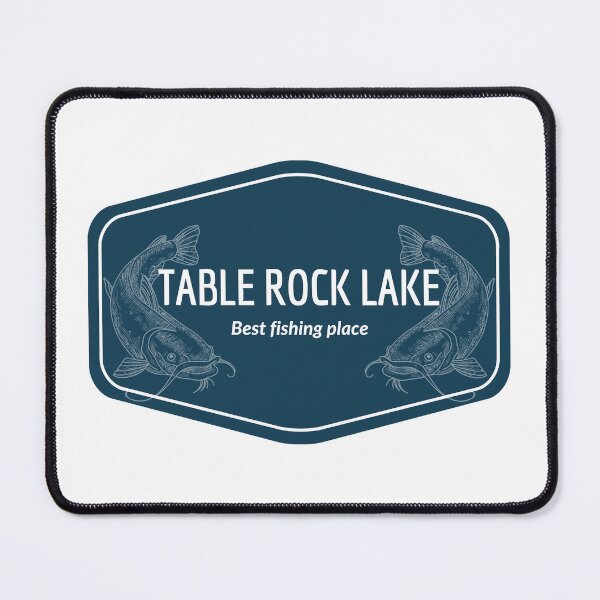 Item preview, Table Rock Lake in Missouri, Arkansas, United States of America - Best fishing place destination Logo designed and sold by Vintage-TM.