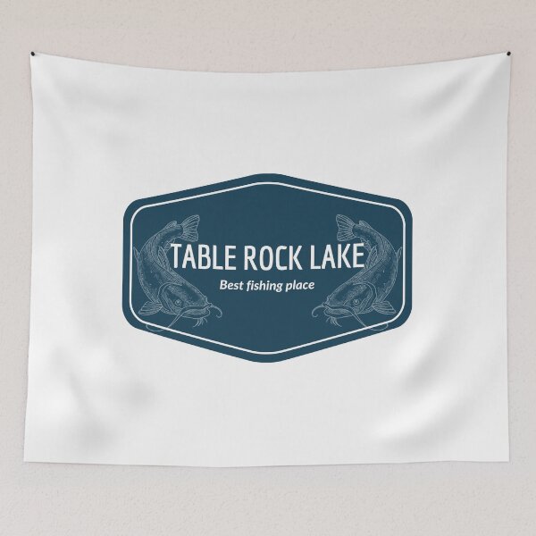 Item preview, Table Rock Lake in Missouri, Arkansas, United States of America - Best fishing place destination Logo designed and sold by Vintage-TM.