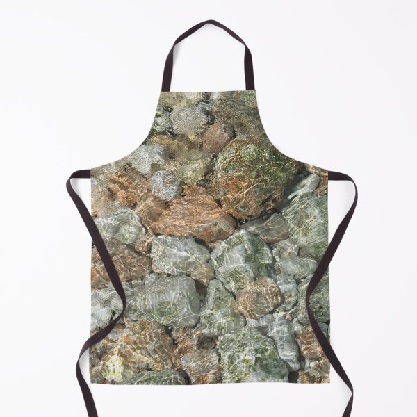 Item preview, Clear sea water flows over bright stones 2 designed and sold by Adriana Mueller.