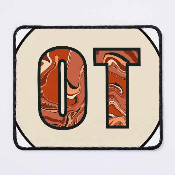 Item preview, OT / Occupational Therapy Red Marble designed and sold by medxwell.