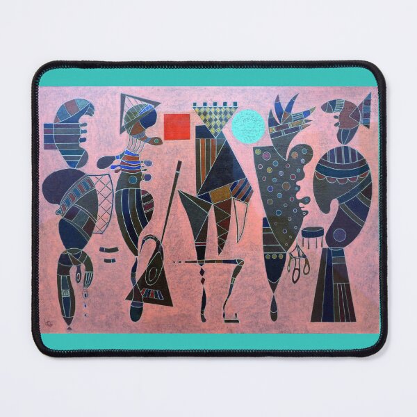 Item preview, Cerchio e Quadrato or Circle and Square by Kandinsky designed and sold by Nosach Design.