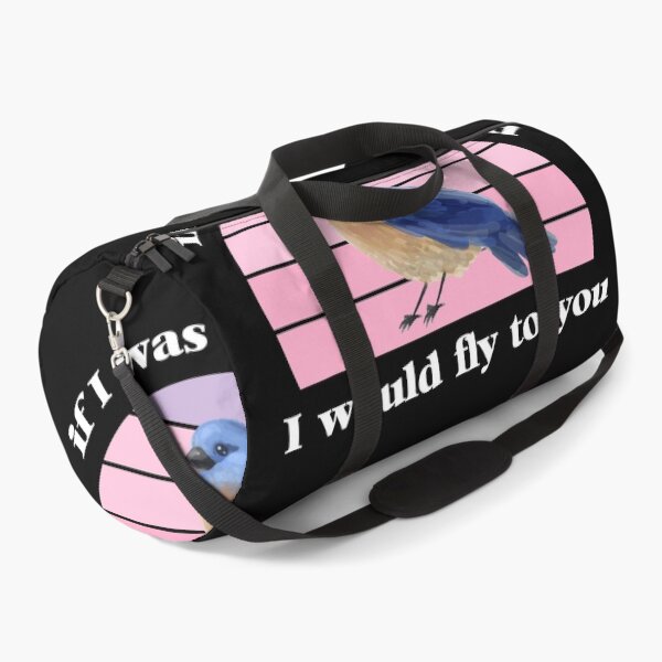 Item preview, If I was a bluebird I would fly to you vintage retro designed and sold by motivationlife7.