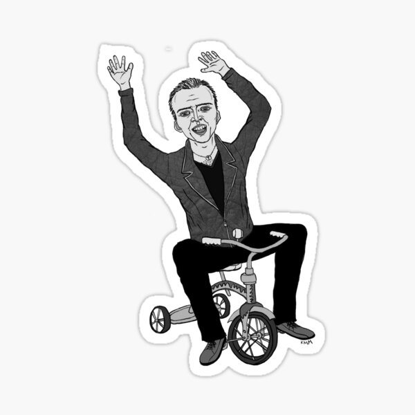 Item preview, Nic Cage on His Trikey designed and sold by KateMcDonough.