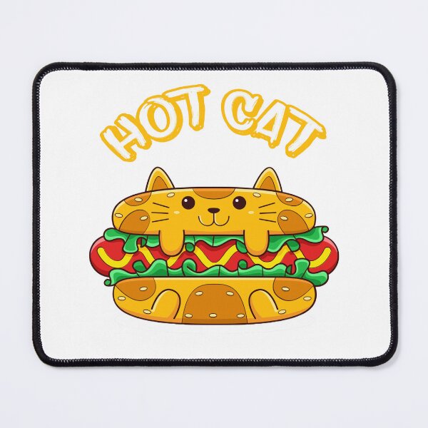 Item preview, Hot Cat - Cute Cat For Hot Dog Lovers designed and sold by Saf-alb.