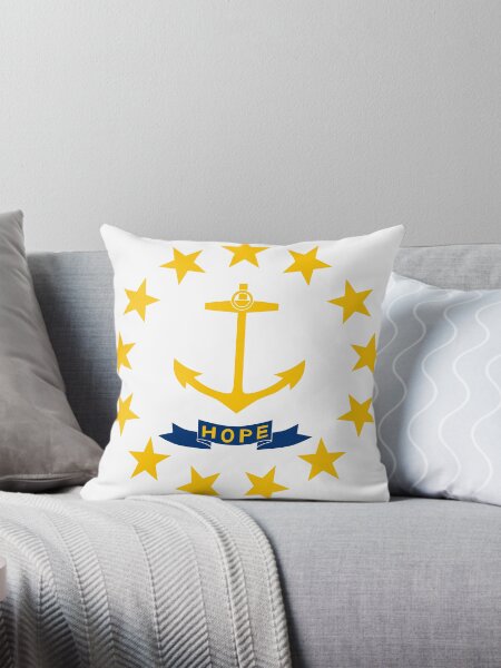 Aperçu de l'œuvre Drapeau de Rhode Island créée et vendue par Flags & Cie.