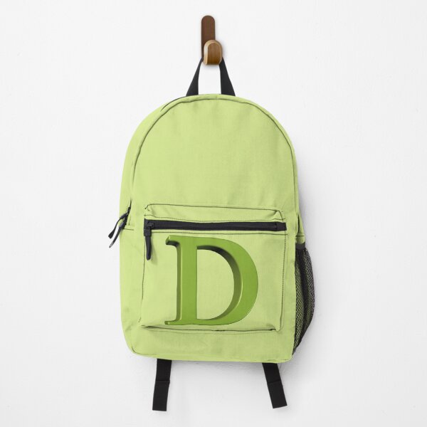 Item preview, The Letter D Dimensional Green on Soft Green 5748 designed and sold by Art in My Loft.
