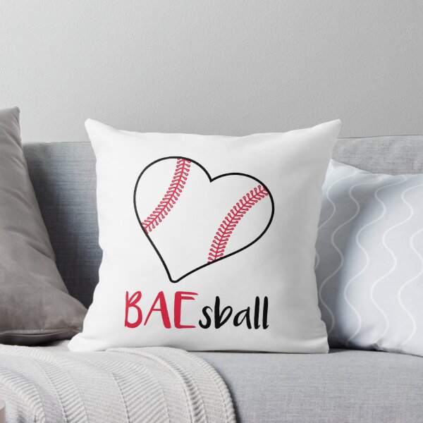 Item preview, Baesball - Cute Heart - Girlfriend Baseball Stuff designed and sold by FredbowMerch.