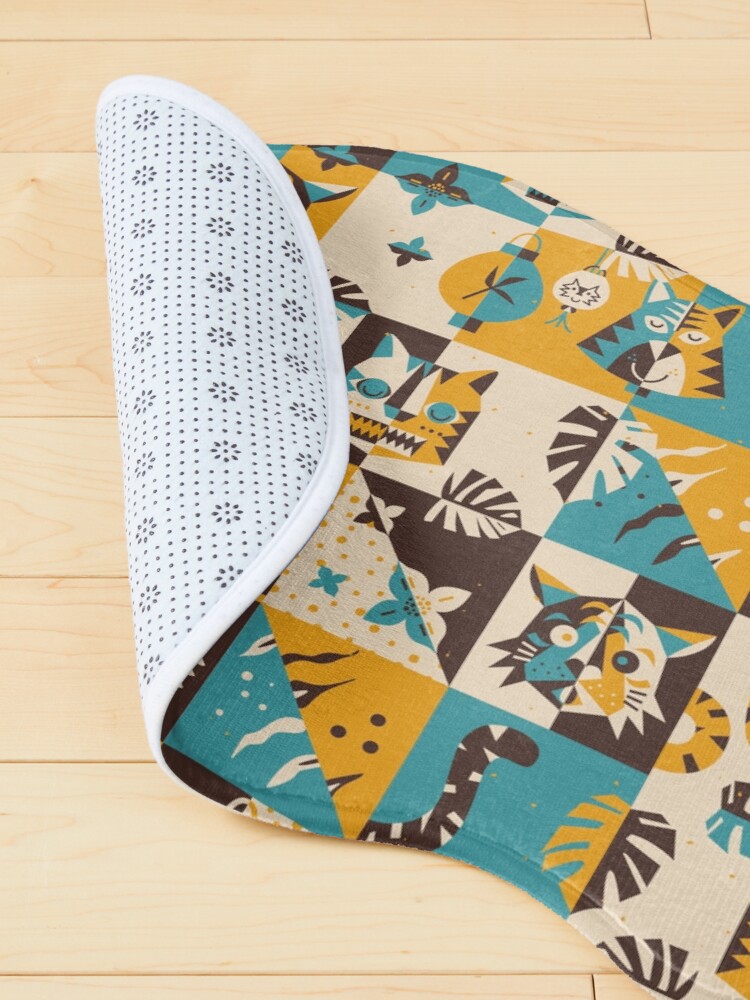 Alternate view of Year of the Tiger Pattern Pet Mat