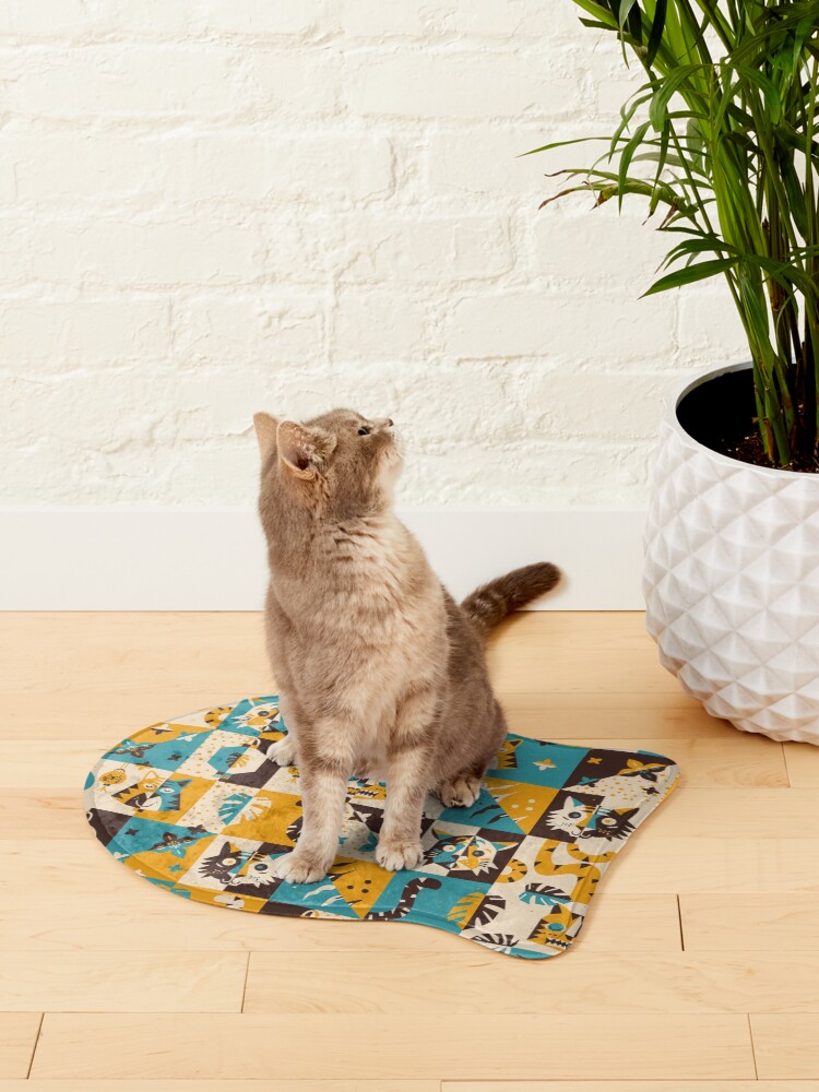 Alternate view of Year of the Tiger Pattern Pet Mat