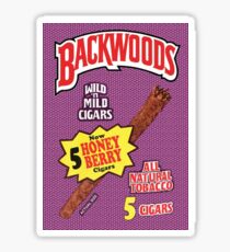 Backwoods - Cigar Sticker