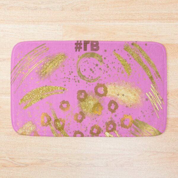 Item preview, Gold Billion Letters and Gold Metallic Dots Brushstroke designed and sold by branaghbel.