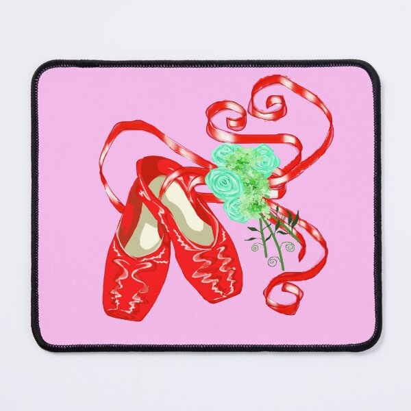 Item preview, Elegant Red Pointe Shoes designed and sold by Heather Cox.