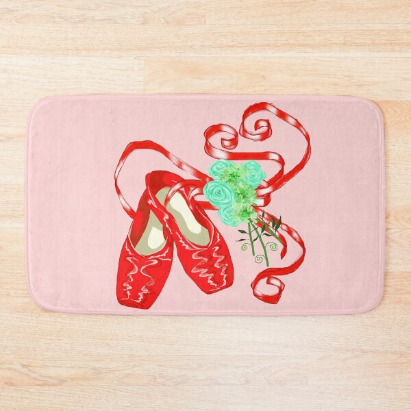 Item preview, Elegant Red Pointe Shoes designed and sold by Heather Cox.