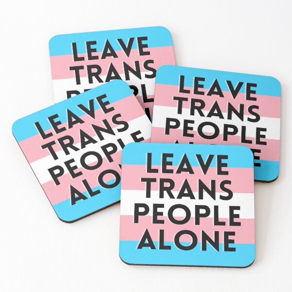 Item preview, Leave Trans People Alone designed and sold by slantedview.