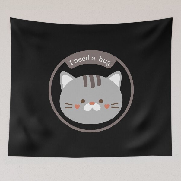 Item preview,  I need a hug, Hug me, cuddle me in.  designed and sold by ColorCreation4u.