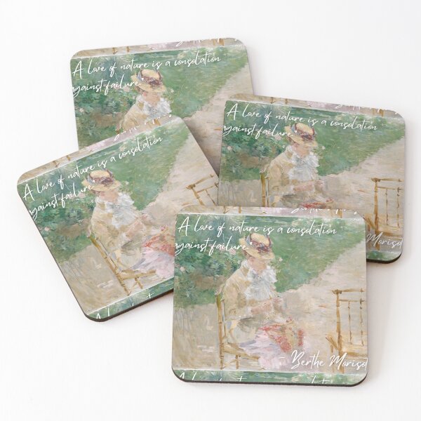 Item preview, Berthe Morisot Quote designed and sold by FonkyPenguin.