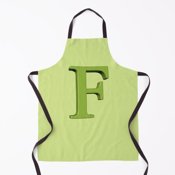 Item preview, The Letter F Dimensional Green on Soft Green 5748 designed and sold by Art in My Loft.