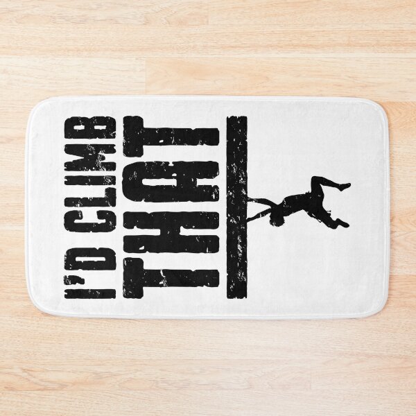 Item preview, I'd Climb That Rock Climbing Bouldering Funny Climber Boy designed and sold by GrandeDuc.
