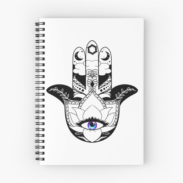 Item preview, Hand of fatima black and white ver designed and sold by Celestial Healer.