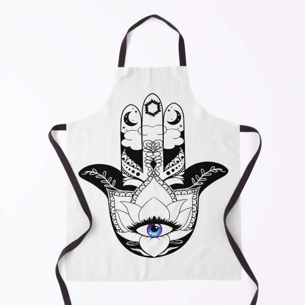 Item preview, Hand of fatima black and white ver designed and sold by Celestial Healer.