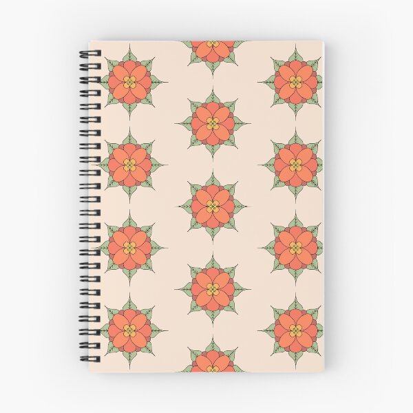 Item preview, Orange Marigold Pattern with Leaves designed and sold by Garden-View.