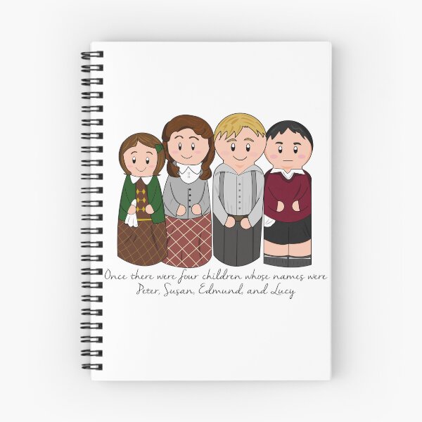 Item preview, Peter, Susan, Edmund, and Lucy Pevensie of Narnia designed and sold by ChapterAndMirth.