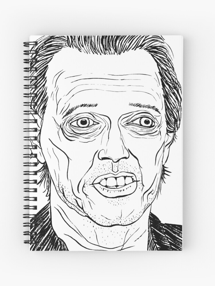 Steve Buscemi Spiral Notebook