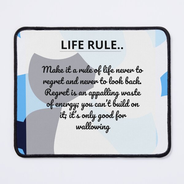 Item preview, Life rule quote of life and happy thoughts designed and sold by Anchorbutterfly.