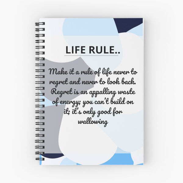 Item preview, Life rule quote of life and happy thoughts designed and sold by Anchorbutterfly.