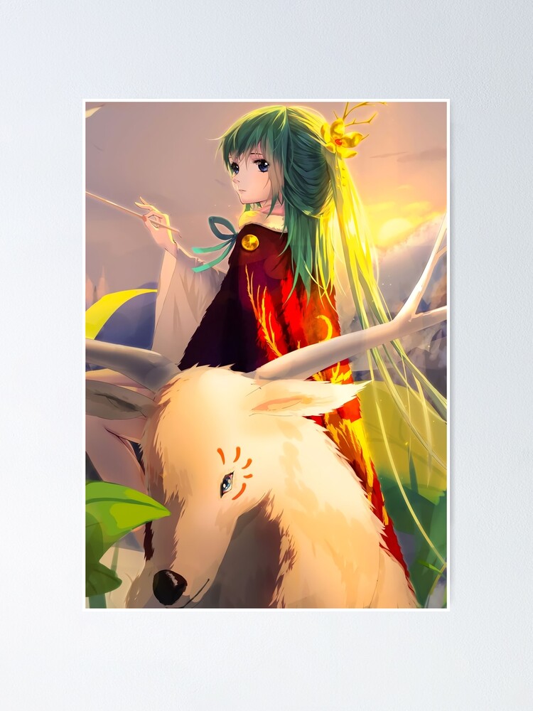 Hatsune Miku Vocaloid Anime Girls Fan Art Matte Finish Poster