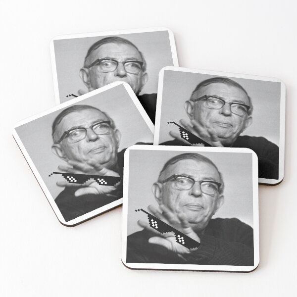 Item preview, Sartre - coleção de pensadores pop designed and sold by MilenaArts.
