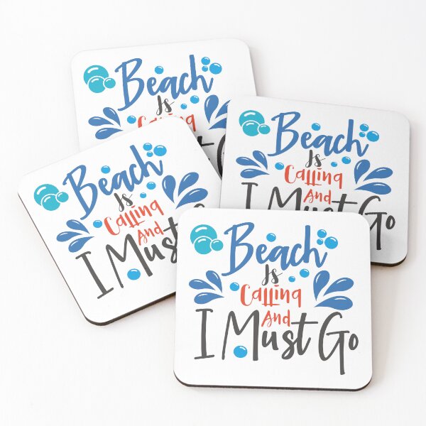 Item preview, Beach is calling & I must go designed and sold by Unaiza Khalid.