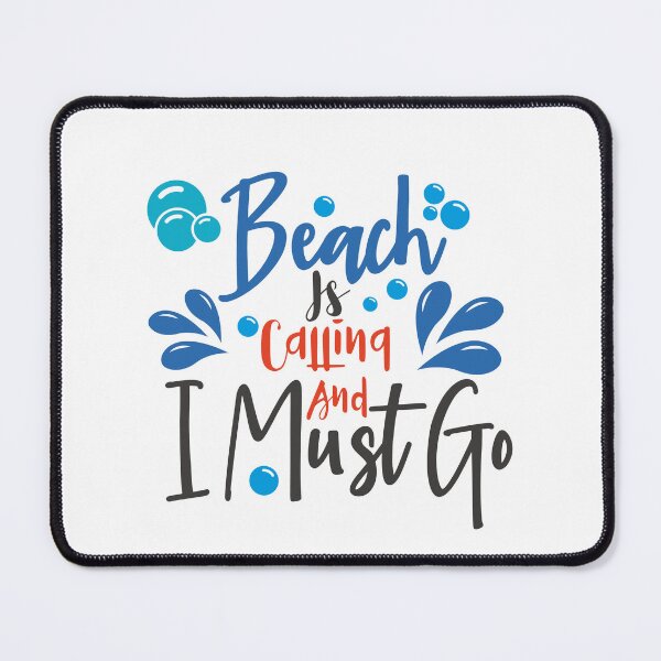 Item preview, Beach is calling & I must go designed and sold by Unaiza Khalid.
