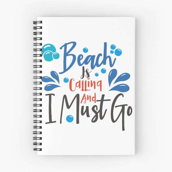 Item preview, Beach is calling & I must go designed and sold by Unaiza Khalid.