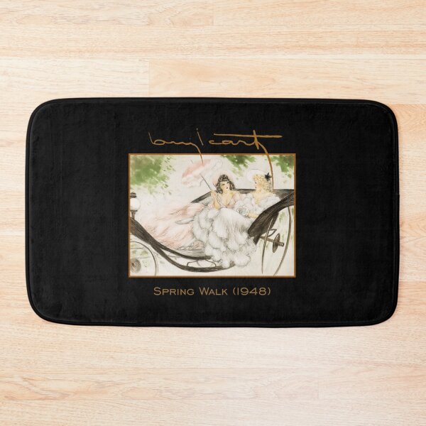 Item preview, Louis Icart 1888-1950 Spring Walk 1948 Art Deco Racerback Tank Top designed and sold by addeoovrteqt.