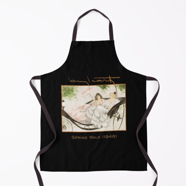 Item preview, Louis Icart 1888-1950 Spring Walk 1948 Art Deco Racerback Tank Top designed and sold by addeoovrteqt.