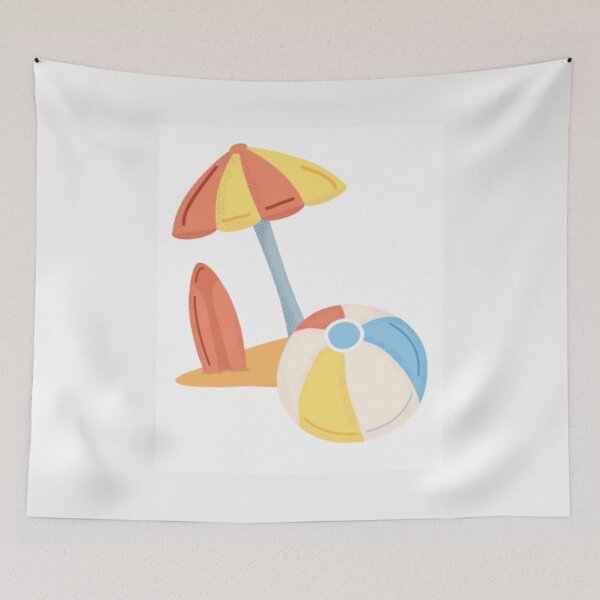 Item preview, Summer Beach Sun Waves and Beach Balls designed and sold by Yakisha Gates.