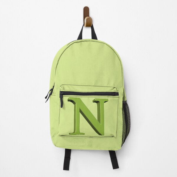 Item preview, The Letter N Dimensional Green on Soft Green 5748 designed and sold by Art in My Loft.