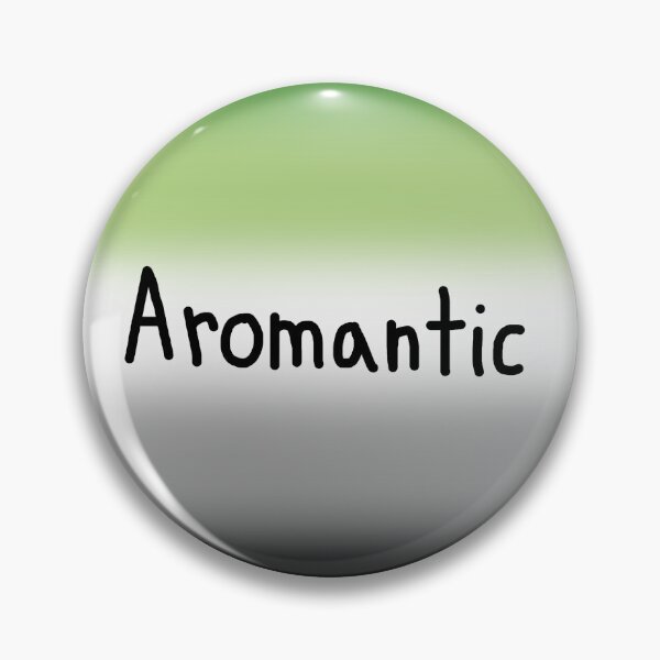 Item preview, Aromantic Badge designed and sold by Comfort-Station.