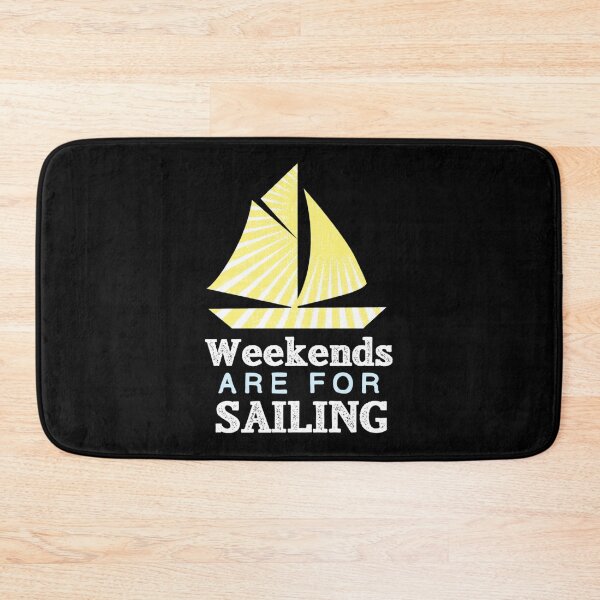 Item preview, Weekends Are For Sailing Essential T-Shirt designed and sold by ayeshadanaqws.