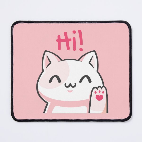 Item preview, Cat Saying Hi! designed and sold by johnnyp1975.