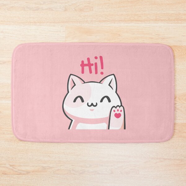 Item preview, Cat Saying Hi! designed and sold by johnnyp1975.