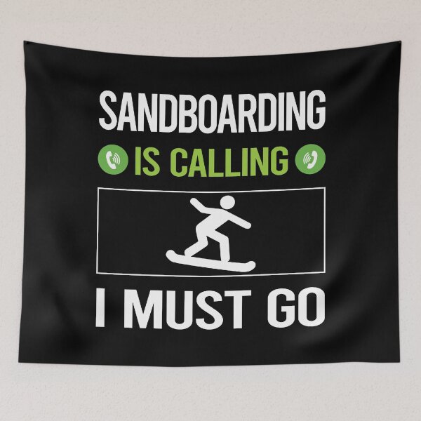 Item preview, It Is Calling Sandboarding Sandboard Sandboarder Sand Dune Surfing Boarding designed and sold by saraokcstreva.