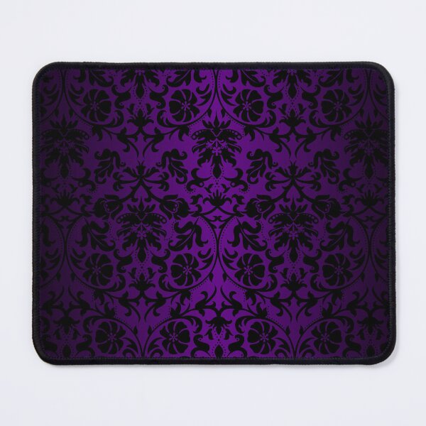 Item preview, Purple and Black Damask Pattern Design designed and sold by DonnaSiggy.