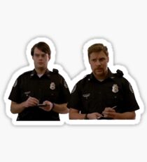 Superbad cops Sticker