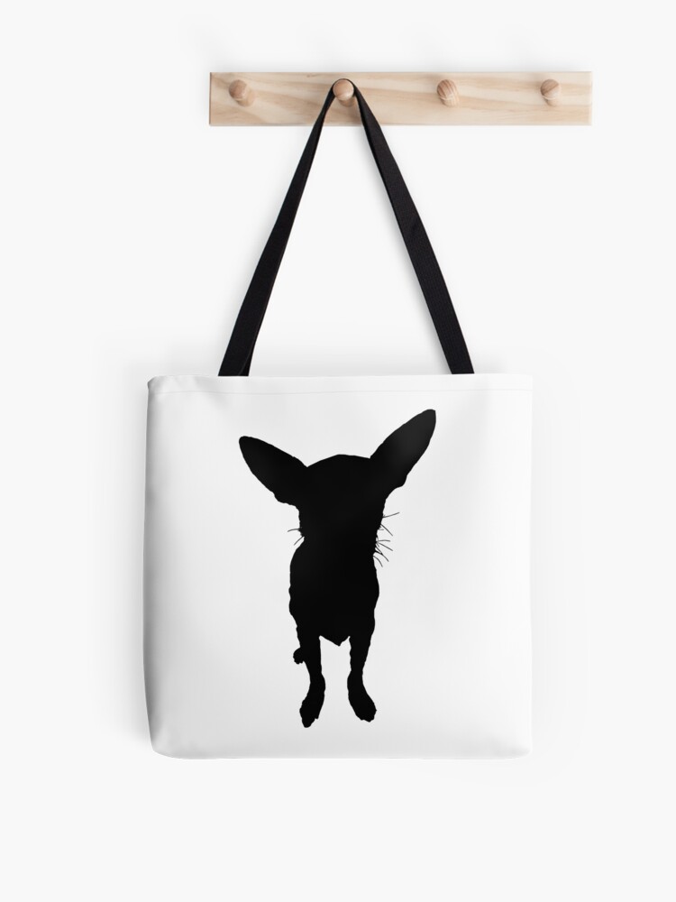 Bolso Chihuahua grande piel negro